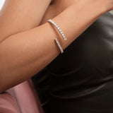 The Cascade Solitaire Bangle